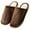 Coffee, variant on KANG Corduroy Slippers For And Cozy Indoor Warm Winter Slip On Comfort Footwear With Soft Ideal For Home Relaxation