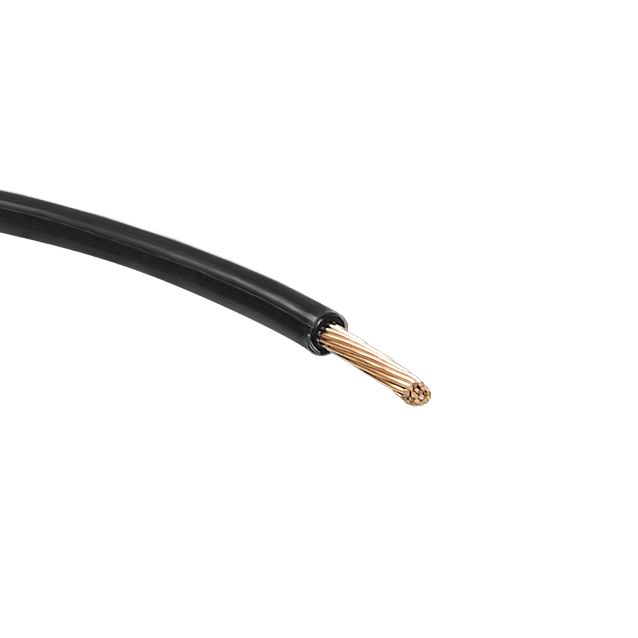 Maxxima 100 Ft. 12 AWG Black THHN Stranded Copper Electrical Wire, 600V, Under Ground, Indoor & Outdoor Use, Commercial, Industrial, Residential, Grounding Wire