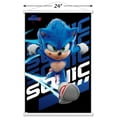 thumbnail image 3 of Sonic The Hedgehog 3 - Sonic Wall Poster with Magnetic Frame, 22.375" x 34", 3 of 5