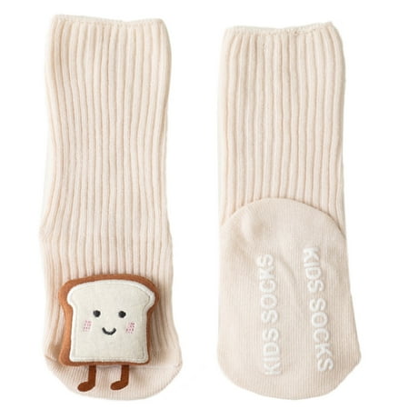 

1 Pair Cartoon Baby Socks Children Breathable Knee Length Non-slip Floor Socks