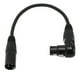 thumbnail image 2 of Adaptador De Cable De Extensión De Micrófono XLR, Adaptador De Cable XLR Hembra A XLR Macho De 90 Grados Para Sala De Grabación De Altavoces, 2 of 7