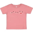 thumbnail image 3 of Inktastic Ladybug Trail Girls Baby T-Shirt, 3 of 5