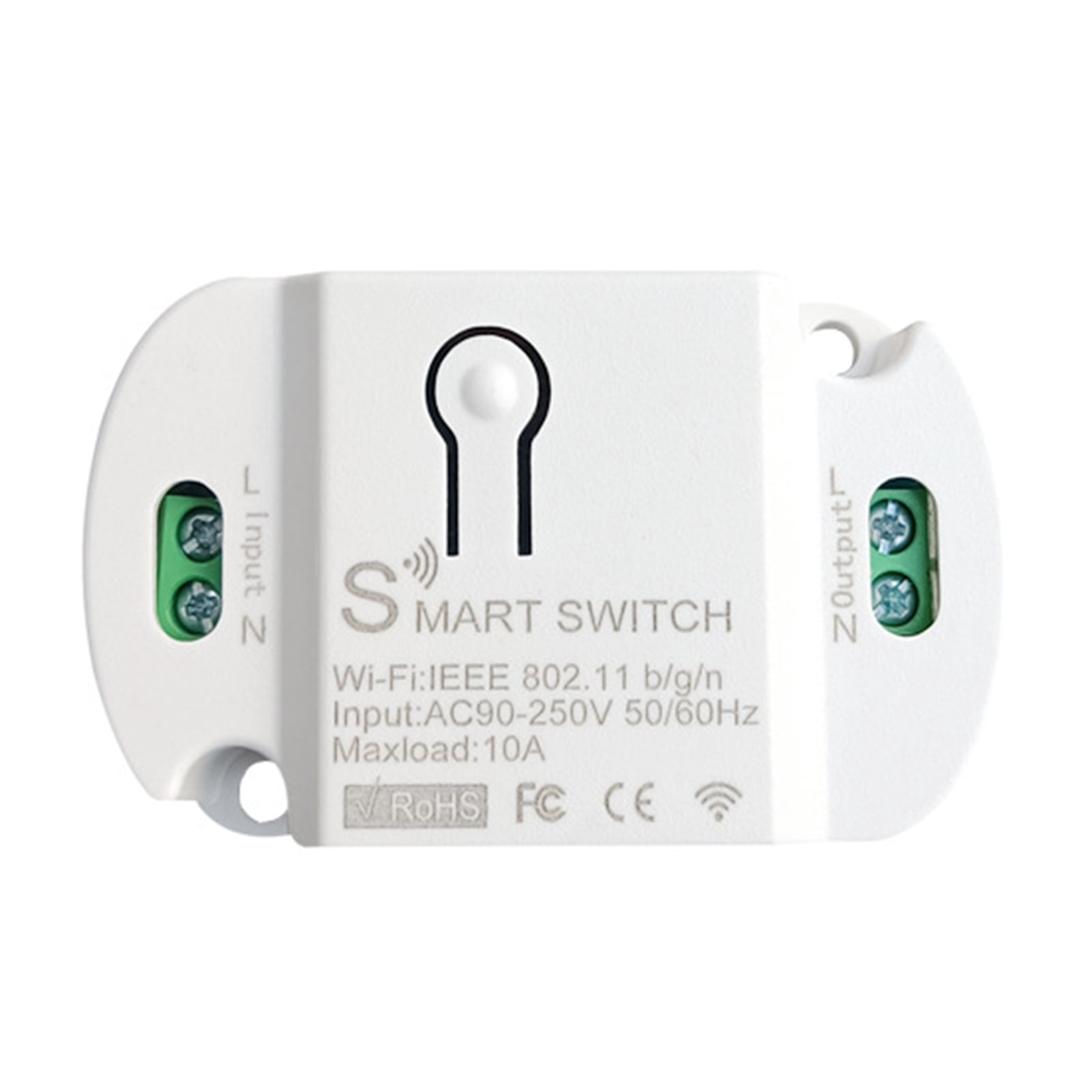 Interruttore Touch A Parete Smart WiFi 1/2/3/4 Gang Pannello In Vetro Per Alexa/Google