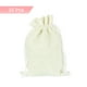 thumbnail image 3 of Bolsas de Yute Uxcell con Cordón, Sacos de Favor, Bolsas de Joyería para Regalos, Beige, 3 of 7