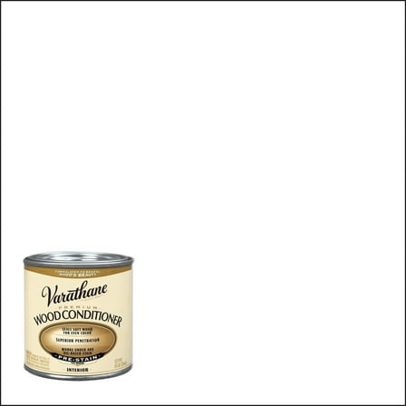 Clear, Varathane Premium Oil-Based Pre-Stain Interior Wood Conditioner-211776, Half Pint