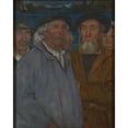 thumbnail image 3 of Leon Hirszenberg 15x18 Black Modern Framed Museum Art Print Titled - Fishermen (1904), 3 of 5