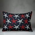 thumbnail image 3 of Creative Products Nautical Starfish Pattern 14x20 Spun Poly Pillow, 3 of 3