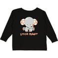 thumbnail image 3 of Inktastic Little Peanut Cute Baby Elephant Boys or Girls Long Sleeve Toddler T-Shirt, 3 of 5