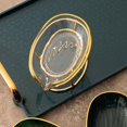 thumbnail image 2 of MesaSe Light Luxury Style Soap Holder Creative Leaf-shape Soap Dish Self-Draining Soap Rack Soap Tray Multifunctional Soap Storage Box for Shower Kitchen Bathroom Storage dark green, 2 of 10