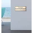 thumbnail image 2 of Stupell Industries Wood City Coordinates Tampa Town & City Painting Unframed Art Print Wall Art, 7 x 17, 2 of 6