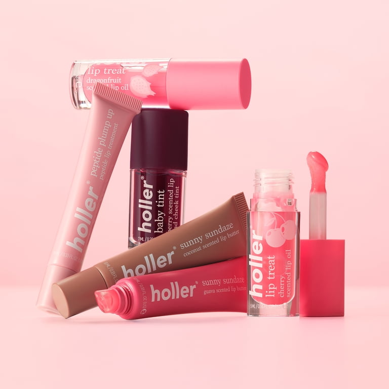 Holler Peptide Plump Up Guava Glaze Peptide Lip Treatment