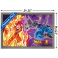 thumbnail image 3 of Dragon Ball: Super - Gods Battle Wall Poster, 14.725" x 22.375", Framed, 3 of 5
