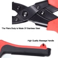 thumbnail image 5 of Portable  Multi-Function Belt Punch Manual Labor-Saving Round Hole / Elliptical Hole / Flat Hole Punching Forceps, 5 of 7