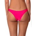 thumbnail image 5 of Ocean Blues Women's Cheeky Brazilian Cut Bikini Bottom Seamless Low Rise Bathing Suit Swim Bottom, 5 of 5