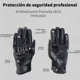 thumbnail image 3 of Guantes De Moto 100 % De Piel De Cabra Para Pantalla Táctil, 3 of 8