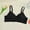 Black, variant on RTKFRFLM Girls Comfort Training Bra Breathable Cotton Starter Bra for Youth White 32