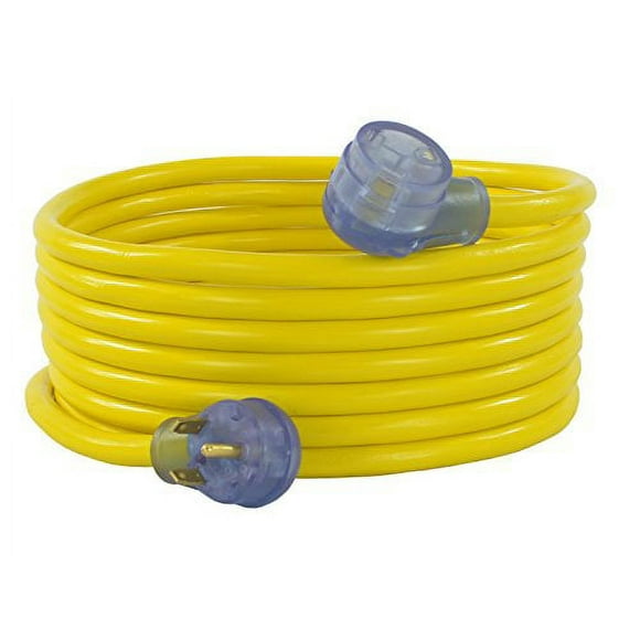 Conntek 14368, 30 Amp RV Extension Cord, Yellow (25-Feet)