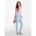 thumbnail image 2 of No Boundaries High Rise Skinny Jeans, 28.5", 26.5", 30.5" Inseam, Women's Sizes 00-20; 18W-24W, 2 of 5