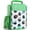 Green Soccer, variant on Fit + Fresh DIY Kids Insulated Leakproof Lunch Bag, Includes Shoe Charms, Purple