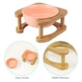thumbnail image 3 of Laklulu Dog Bowl Ceramic Cat Food Bowl with Wood Stand Elevated Cat Bowl Dog Food Bowl Water Bowl, 3 of 5