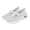 White, variant on Aobny Slip On Shoes Womens Shoes Flatform Casual Shoes Walking Shoes Breathable Soft Shoes Shoes Flat Heel Round Toe Gray Stability Casual Shoes for Women,Size 40