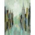 thumbnail image 2 of Vassileva, Silvia 12x14 Gold Ornate Wood Framed with Double Matting Museum Art Print Titled - New York Morning II, 2 of 4