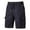 Navy, variant on Erwazi Men's Cargo Shorts Cotton Classic Relaxed Fit Casual Shorts Elastic Waist Multi Pockets Summer Shorts Outdoor Athletic Shorts