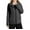 Black, variant on Boys Jacket Cute Hooded Zipper Long Sleeve Thick Warm Outerwear Girls Winter Coat 12-13 Years