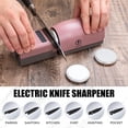 thumbnail image 3 of Rolling Electric Knife Sharpener with 3 Heads & 3 Speeds, Adjustable Angle Kit, 3 of 8