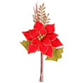 thumbnail image 1 of Noche Buena Grande Con Follaje 37.5cm Rojo Mylin, 1 of 1