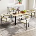 thumbnail image 2 of Mesa de Comedor Plegable FurnitureR MARLOWE Beige 2-4 Personas, 2 of 7