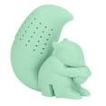 thumbnail image 2 of Squirrel Shape Tea Infuser, Elastic Squirrel Tea Strainer Dishwasher Washable Low Temperature Resistance  For Household Green, 2 of 8