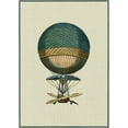 thumbnail image 2 of Vision Studio 18x24 Black Ornate Wood Framed with Double Matting Museum Art Print Titled - Vintage Ballooning III, 2 of 4