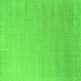 thumbnail image 1 of Ahgly Company Indoor Square Solid Green Modern Area Rugs, 7' Square, 1 of 4