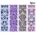 thumbnail image 2 of Journal Stickers Star Butterfly: 4 Sheets Planner Stickers Scrapbooking Stickers, 2 of 10