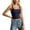 Navy, variant on Kureaily Women's Strappy Tank Top Sleeveless Camisole Tight Fitted Stretch Basic Layering Inner Wear Casual Summer Tops Basic Cotton Camisole