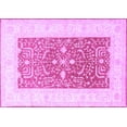 thumbnail image 1 of Ahgly Company Indoor Rectangle Oriental Purple Traditional Area Rugs, 3' x 5', 1 of 4