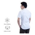 thumbnail image 2 of CAMISA MANGA CORTA BLANCA CUELLO MAO CHILI BEANS STRETCH MODA CASUAL PARA HOMBRE TALLA EG CHILI BEANS CLOTHING Slim Fit, 2 of 2