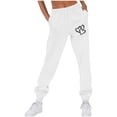 thumbnail image 2 of zbxnLI Women Joggers Sweatpants Drawstring Elastic Wasit Sweatpant Casual Lounge Joggers Sport Pant Clothes with Pockets, 2 of 4