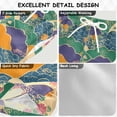 thumbnail image 2 of FORMRS Boys Swim Trunks Quick Dry Mesh Liner Boardshorts Sizes XS-XL, Beige Floral Wave, 2 of 7