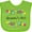Apple Green, variant on Inktastic Grammys Girl Bright Flowers Girls Baby Bib