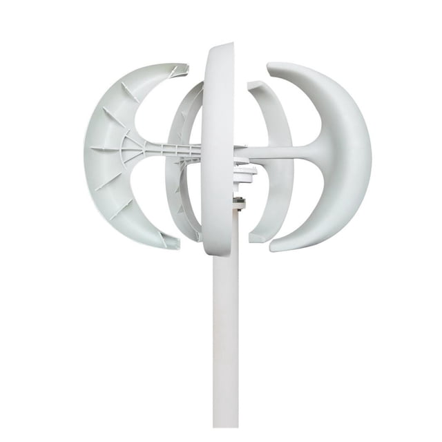 200W Vertical Axis Wind Generator 12V 24V Red And White Ball Type Wind Turbine For Land Marine Use ,Widely Use