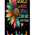 thumbnail image 4 of Decorative Banner Inspirational Quote Positive Message Colorful Leaves Motivational Poster for Classroom Office Home Decor, 4 of 4