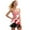 Canadian Flag, variant on Yuyamidu American Flag Tennis Golf Dresses Built-in Shorts for Women Size XS, Fashion Backless Active Dress Slim Fit Cross Open Back Athletic Dress, 4th of July