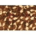 thumbnail image 1 of Ahgly Company Indoor Rectangle Abstract Orange Modern Area Rugs, 5' x 7', 1 of 4