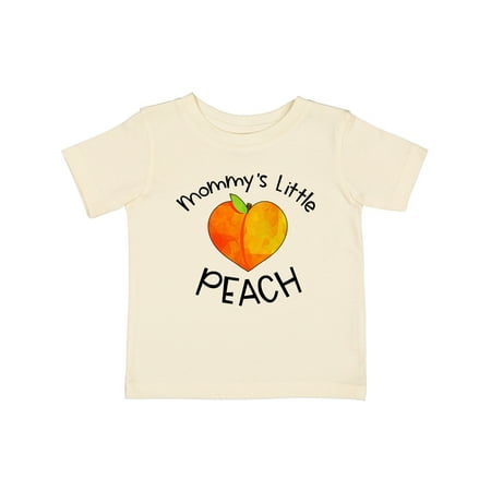

Inktastic Mommy s Little Peach Cute Peach Heart Gift Baby Boy or Baby Girl T-Shirt