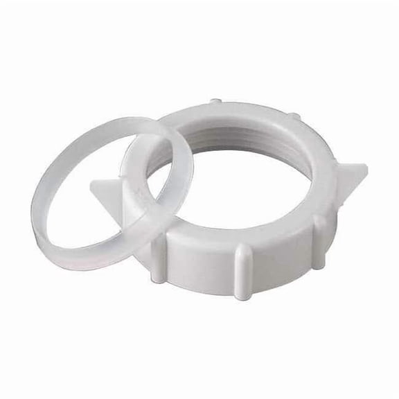 Manufacturer Varies Nut/Washer,1.25"/1.5" Pipe Size,PK10 1PPB7