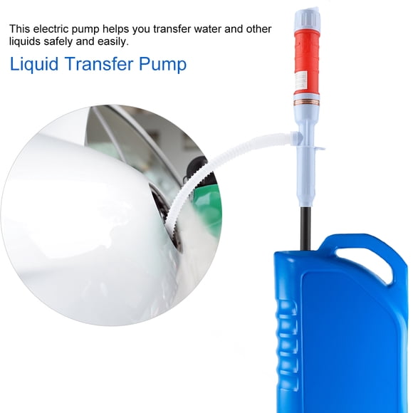 Bomba Eléctrica De Transferencia De Líquidos Y Aceite Diésel, Operada Por Batería, Tubería, Bomba De Tanque De Agua Para Peces, Bomba Eléctrica De Transferencia De Líquidos