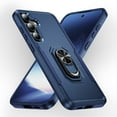 thumbnail image 6 of for Samsung Galaxy S24 FE Case, Slim Fit Military Grade Drop Tested Dual Layer Shockproof Case with 360 Ring Holder Kickstand Protective Rugged Car Magnetic Non-Slip Phone Case,Blue, 6 of 10