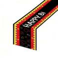 thumbnail image 2 of Happy Birthday Table Runner Linen Party Decorative Tablecloth 72-inch Birthday-Themed Table Runner Background, 2 of 6